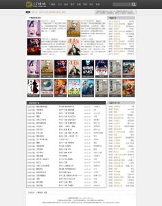 杰奇CMS小说模板源码 第38套PC主题黑色简洁小说 免费下载