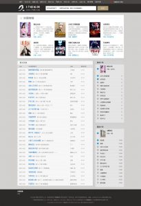 杰奇CMS小说模板源码 第37套PC主题黑色流畅小说