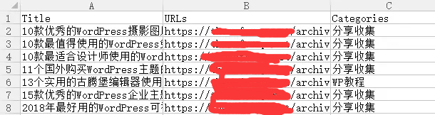Export All URLs