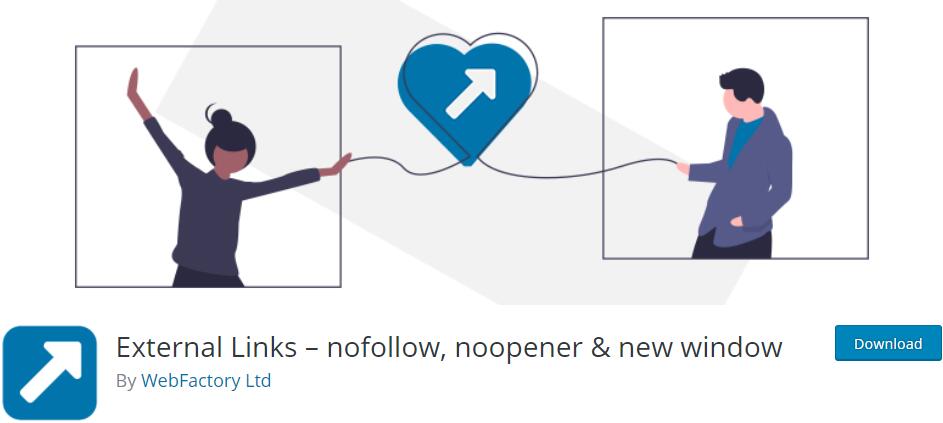 WordPress自动为站外链接添加“nofollow插件WP External Links