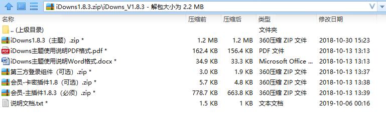 Wordpress资源类主题iDowns V1.8.3日主题最新版