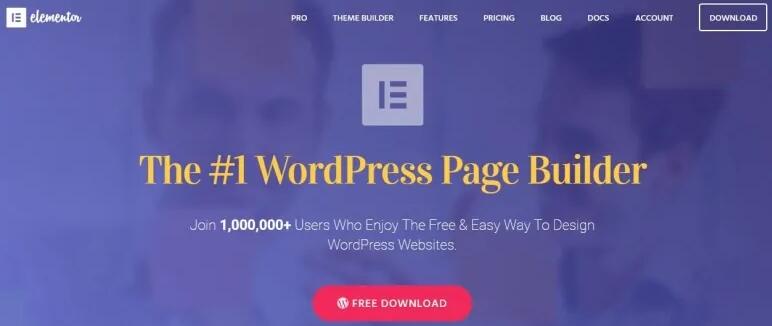 WordPress最好用的页面构建插件 Elementor