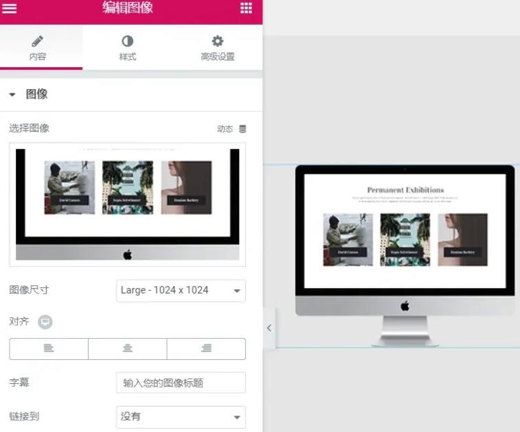 Elementor元素设置