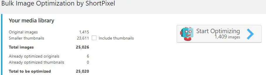 shortpixel批量压缩图片