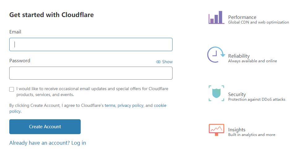 接入Cloudflare CDN以及快速设置教程