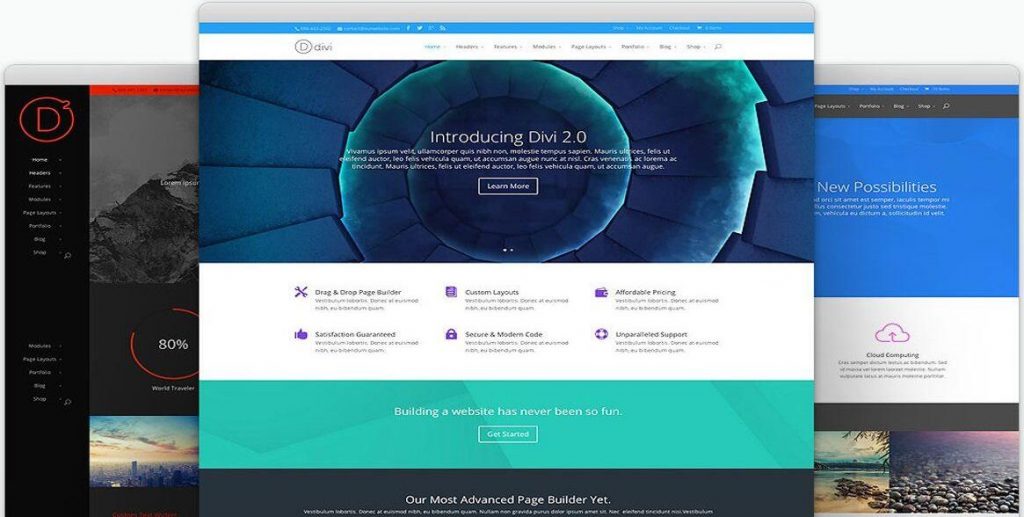 wordpress主题Divi 4.0.5 十分强大的智能多用途主题 免费下载