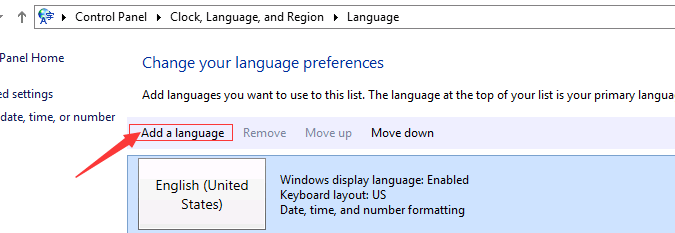 Windows 2012 R2 英文转化中文（安装中文语言包）教程