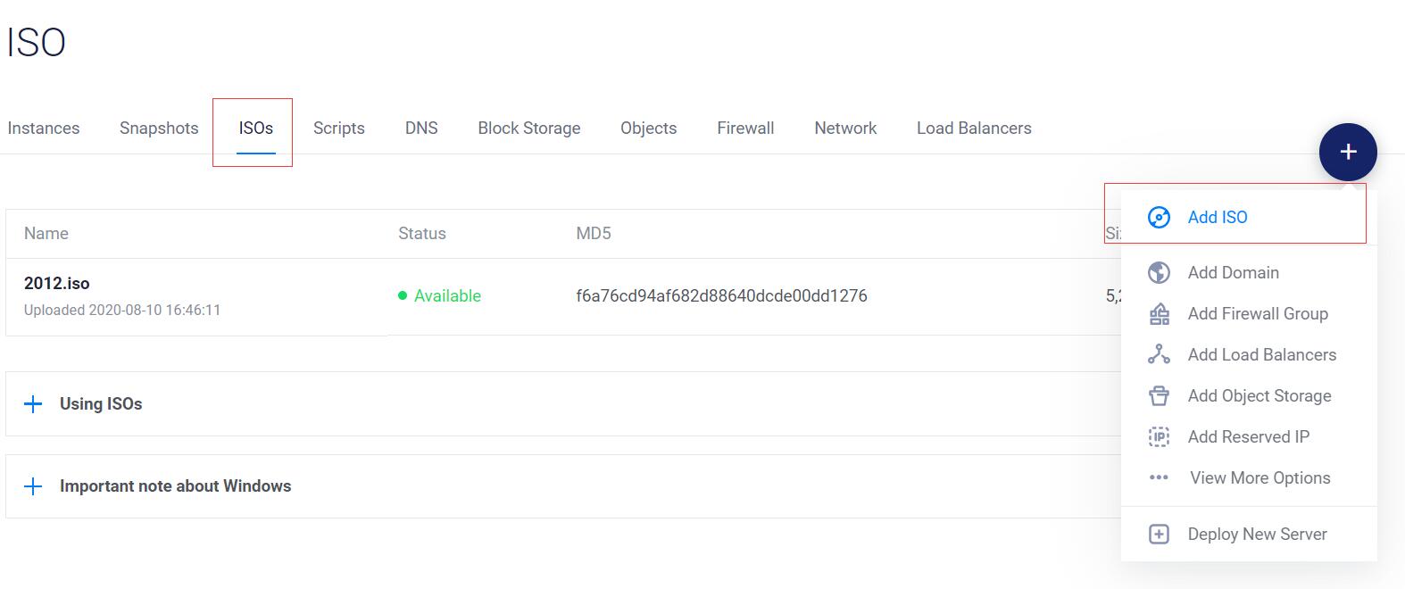 [VULTR ISO Win]详细介绍Vultr自定义上传ISO镜像的方法 附部分Windows镜像