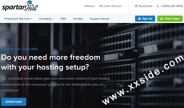 SpartanHost：西雅图高防KVM月付2美元起,256M内存/20G硬盘/1TB流量