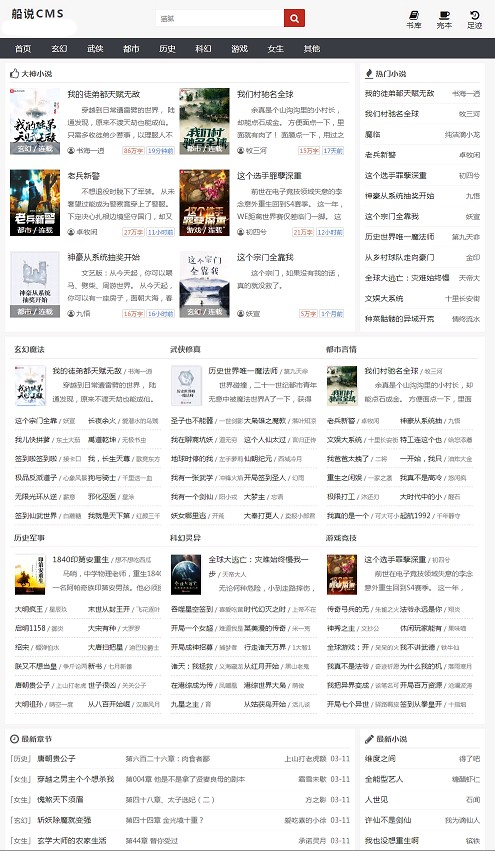 船说(ShipSay)CMS4.0.1无加密开源版小说站群程序+长尾词插件最新版+安装教程