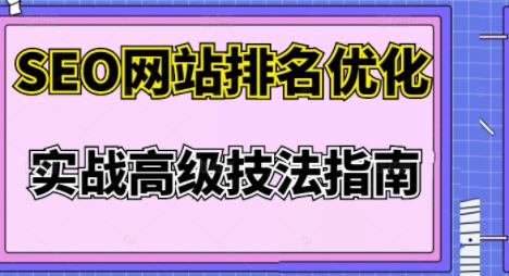 【SEO实战教程】樊天华·SEO网站排名优化实战高级技法指南